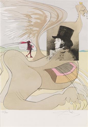 SALVADOR DALÍ Les Caprices de Goya.